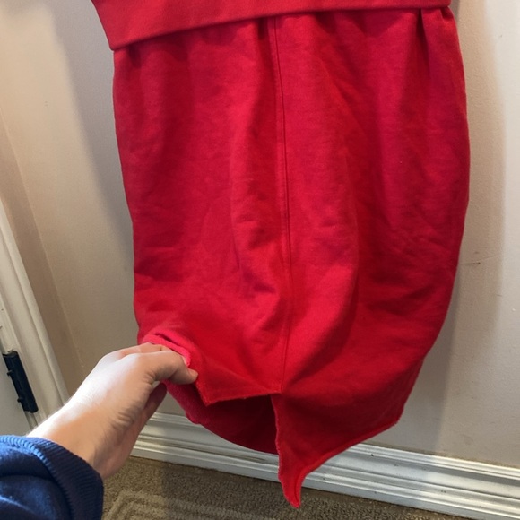 Miss Sixty Milano Red Hoodie Dress short sleeves - Picture 7 of 10